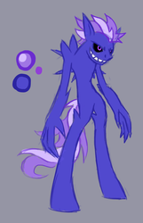 Size: 576x896 | Tagged: safe, artist:earth_pony_colds, oc, oc only, oc:pigment, pony, original art, reference, solo