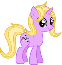 Size: 3000x3166 | Tagged: safe, artist:lightningbolt, derpibooru exclusive, oc, oc only, oc:radiant tone, pony, unicorn, g4, commission, female, grin, high res, looking at you, mare, show accurate, simple background, smiling, solo, standing, transparent background, vector