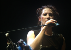 Size: 2394x1672 | Tagged: safe, human, g3, amanda palmer, barely pony related, irl, irl human, photo, the dresden dolls