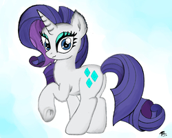 Size: 3900x3125 | Tagged: safe, artist:radiancebreaker, rarity, pony, g4, female, high res, solo, underhoof