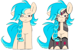 Size: 937x623 | Tagged: safe, artist:taaffeiite, derpibooru exclusive, oc, oc only, oc:jinxx, earth pony, pony, armor, braid, female, mare, reference sheet, simple background, solo, transparent background