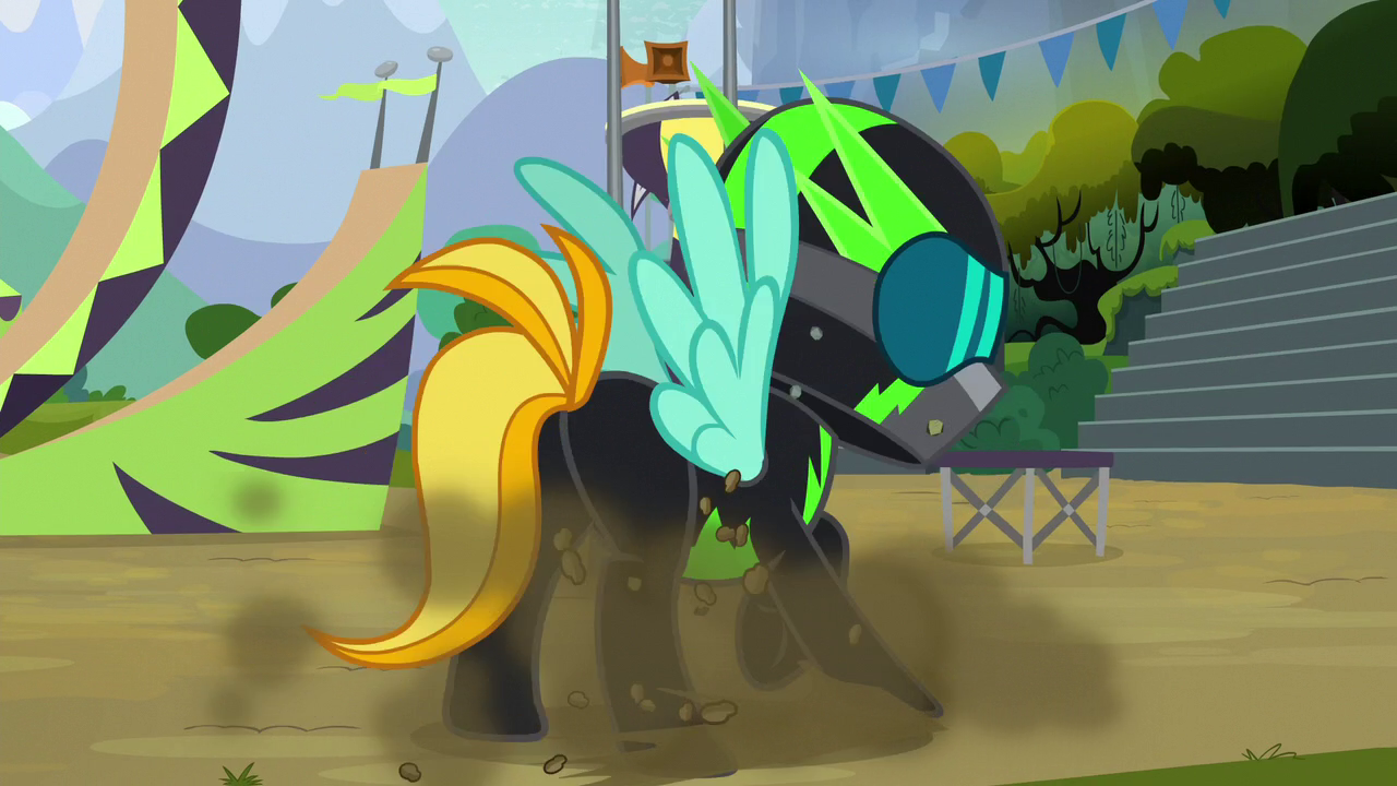 Safe Screencap Lightning Dust Pegasus Pony G The