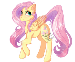 Size: 4800x4000 | Tagged: safe, artist:magentell, derpibooru exclusive, fluttershy, pegasus, pony, g4, absurd resolution, female, simple background, solo, transparent background, watermark