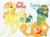 Size: 3251x2435 | Tagged: safe, artist:frozensoulpony, oc, oc only, oc:coral moth, oc:sunny nimbus, pegasus, pony, unicorn, female, glasses, high res, male, mare, offspring, parent:derpy hooves, parent:flash magnus, parent:moondancer, parent:stygian, stallion, traditional art