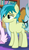 Size: 239x415 | Tagged: safe, screencap, ocellus, sandbar, silverstream, classical hippogriff, earth pony, hippogriff, pony, g4, the hearth's warming club, cropped, cutie mark, female, male, offscreen character