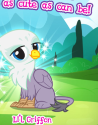Size: 365x469 | Tagged: safe, gameloft, graff, griffon, g4, background griffon, chickub, claws, cropped, male, meme, paws, solo, wings, wow! glimmer