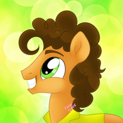 Size: 1280x1280 | Tagged: safe, artist:karzii, cheese sandwich, earth pony, pony, g4, bust, male, solo, stallion