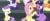 Size: 1059x444 | Tagged: safe, screencap, alula, apple bloom, applejack, fluttershy, pluto, rarity, sweetie belle, twilight sparkle, alicorn, pony, g4, newbie dash, cropped, lidded eyes, out of context, smiling, twilight sparkle (alicorn)