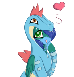 Size: 3346x3484 | Tagged: safe, artist:mimihappy99, oc, oc:flashy, feraligatr, pegasus, pony, clothes, cosplay, costume, female, high res, mare, pokémon, pokémon gold and silver, simple background, solo, transparent background