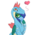 Size: 3346x3484 | Tagged: safe, artist:mimihappy99, oc, oc:flashy, feraligatr, pegasus, pony, clothes, cosplay, costume, female, high res, mare, pokémon, pokémon gold and silver, simple background, solo, transparent background