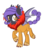 Size: 700x800 | Tagged: safe, artist:jeshh, oc, oc:misty night, oc:misty nights, bat pony, manticore, pony, animal costume, canterlot avenue, clothes, costume, female, mare, nightmare night, nightmare night costume, simple background, solo, transparent background