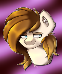 Size: 1656x2000 | Tagged: safe, artist:frizzyfrizzarts, oc, oc only, pony, abstract background, bust, icon, solo