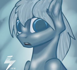 Size: 2200x2000 | Tagged: safe, artist:endelthepegasus, oc, oc only, earth pony, pony, female, high res, looking at you, open mouth, solo