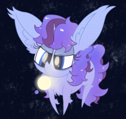 Size: 1200x1133 | Tagged: safe, artist:dragonpone, oc, oc only, oc:midnight dew, pony, unicorn, chest fluff, ear fluff, female, horn, leg fluff, lidded eyes, mare, pony oc, solo, space, unicorn oc