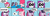 Size: 1824x592 | Tagged: safe, artist:logan jones, pinkie pie, rarity, twilight sparkle, alicorn, pony, g4, comic, crossdressing, disguise, female, fired, shrunken pupils, spongebob squarepants, that's no lady, twilight sparkle (alicorn), watch, wristwatch