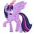 Size: 1000x1000 | Tagged: safe, artist:melodytheartpony, twilight sparkle, alicorn, pony, g4, chest fluff, ear fluff, female, magic, princess, simple background, solo, spread wings, transparent background, twilight sparkle (alicorn), wings