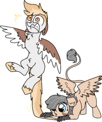 Size: 807x966 | Tagged: safe, artist:nootaz, oc, oc only, oc:athena, oc:wings, floppy ears, simple background, transparent background