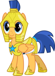 Size: 1084x1500 | Tagged: safe, alternate version, artist:cloudy glow, flash sentry, pegasus, pony, g4, armor, cute, diasentres, female, flare warden, guardsmare, hoof shoes, mare, royal guard, rule 63, rule63betes, simple background, solo, transparent background