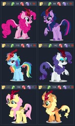 Size: 690x1160 | Tagged: safe, artist:dragonchaser123, applejack, fluttershy, pinkie pie, rainbow dash, rarity, twilight sparkle, kirin, derpibooru, g4, sounds of silence, cloven hooves, cowboy hat, cute, dashabetes, diapinkes, female, freckles, grin, hair tie, hat, jackabetes, juxtaposition, kirin applejack, kirin fluttershy, kirin mane six, kirin pinkie, kirin rainbow dash, kirin rarity, kirin twilight, kirin-ified, leonine tail, lidded eyes, looking at you, mane six, mare, meta, open mouth, pointing at self, raised hoof, raribetes, shyabetes, simple background, smiling, species swap, standing, stetson, twiabetes