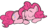 Size: 1280x720 | Tagged: safe, artist:icicle-niceicle-1517, artist:ikillyou121, color edit, edit, pinkie pie, earth pony, pony, g4, colored, eyes closed, female, mare, simple background, sleeping, sleepy, solo, transparent background