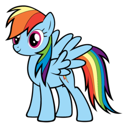 Size: 1080x1080 | Tagged: safe, artist:icicle-niceicle-1517, artist:ikillyou121, color edit, edit, rainbow dash, pegasus, pony, g4, colored, female, mare, simple background, solo, transparent background