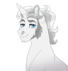 Size: 1024x1076 | Tagged: safe, artist:cascayd, oc, oc:prince topaz, crystal pony, pony, unicorn, male, sideburns