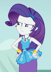 Size: 469x659 | Tagged: safe, screencap, rarity, equestria girls, equestria girls specials, g4, my little pony equestria girls: better together, my little pony equestria girls: rollercoaster of friendship, angry, annoyed, clothes, cropped, geode of shielding, rarity peplum dress, skirt