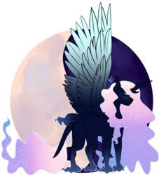 Size: 1024x1126 | Tagged: safe, artist:midnight-drip, oc, oc only, oc:artemis, kirin, female, previous generation, simple background, solo, transparent background