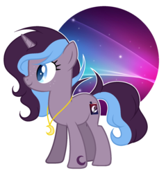 Size: 1024x1069 | Tagged: safe, artist:mintoria, oc, oc only, oc:starla moon, pony, unicorn, female, mare, simple background, solo, transparent background