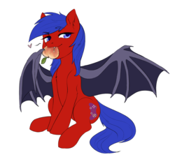 Size: 2644x2488 | Tagged: safe, artist:helemaranth, oc, oc only, oc:hemocyte, bat pony, pony, rcf community, female, high res, mare, simple background, solo, transparent background