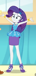 Size: 326x687 | Tagged: safe, screencap, rarity, equestria girls, equestria girls specials, g4, my little pony equestria girls: better together, my little pony equestria girls: rollercoaster of friendship, armpits, clothes, cropped, female, geode of shielding, high heels, rarity peplum dress, shoes, skirt, solo focus