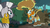 Size: 1920x1080 | Tagged: safe, screencap, rockhoof, zecora, bee, earth pony, pony, zebra, a rockhoof and a hard place, g4, beard, braid, carrying, clothes, cringing, discovery family logo, duo, ear piercing, earring, everfree forest, facial hair, female, frown, gritted teeth, i've made a huge mistake, jewelry, leg wraps, male, mare, moustache, mushroom, neck rings, piercing, raised hoof, rope, scared, stallion, surprised, swarm, tied up, tree, wide eyes
