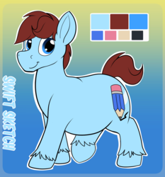 Size: 1400x1500 | Tagged: safe, artist:swiftsketchpone, oc, oc only, oc:swift sketch, earth pony, pony, bhm, fat, male, obese, reference sheet, solo, stallion