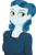 Size: 1561x2371 | Tagged: safe, artist:paskanaakka, derpibooru exclusive, oc, oc only, oc:cerulean swirls, equestria girls, g4, bust, clothes, equestria girls-ified, eyeshadow, female, makeup, portrait, shirt, simple background, solo, transparent background