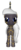 Size: 1396x3338 | Tagged: safe, alternate version, artist:liolu, oc, pony, 3d, 3d model, blue eyes, cape, clothes, face, furi, grey skin, horn, male, png, ponified, rider (furi), simple background, transparent background, white hair