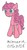 Size: 474x872 | Tagged: safe, artist:cmara, pinkie pie, earth pony, pony, g4, female, solo, traditional art