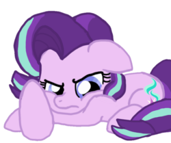 Size: 779x652 | Tagged: safe, artist:ask--rose--song, starlight glimmer, earth pony, pony, g4, female, race swap, simple background, solo, transparent background