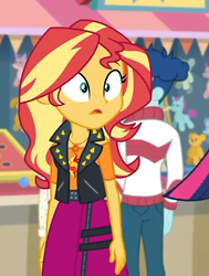 Size: 522x692 | Tagged: safe, screencap, curly winds, sci-twi, some blue guy, sunset shimmer, twilight sparkle, equestria girls, equestria girls specials, g4, my little pony equestria girls: better together, my little pony equestria girls: rollercoaster of friendship, cropped, female, geode of empathy, implied sci-twi, magical geodes, male, offscreen character