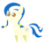 Size: 1080x1080 | Tagged: safe, artist:archooves, oc, oc only, oc:anagua, pony, nation ponies, nicaragua, pointy ponies, ponified, simple background, solo, transparent background, vector