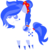 Size: 1080x1080 | Tagged: safe, artist:archooves, derpibooru exclusive, oc, oc only, oc:honduras, pony, honduras, nation ponies, pointy ponies, ponified, simple background, solo, transparent background