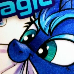 Size: 535x535 | Tagged: safe, artist:andypriceart, idw, princess luna, g4, 50th aniversary, cute, lunabetes, nom, snoot