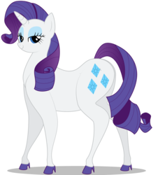 Size: 2400x2650 | Tagged: safe, artist:shitigal-artust, rarity, pony, unicorn, g4, eyeshadow, female, high res, hoers, lidded eyes, makeup, mare, simple background, solo, transparent background