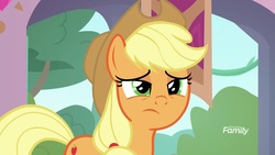 Size: 1920x1080 | Tagged: safe, screencap, applejack, pony, a rockhoof and a hard place, g4, female, mare, solo