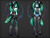 Size: 1280x981 | Tagged: safe, artist:vespertellino, oc, oc only, anthro, anthro oc, cybergoth, female, solo