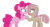 Size: 1260x683 | Tagged: safe, artist:ipandacakes, pinkie pie, oc, oc:morganite, pony, g4, female, offspring, parent:cloudy quartz, parent:igneous rock pie, parents:quartzrock, simple background, sisters, transparent background