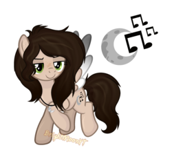 Size: 1024x942 | Tagged: safe, artist:jxst-roch, oc, oc only, oc:sleep chocolate, pegasus, pony, female, mare, simple background, solo, transparent background