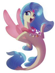 Size: 1556x2032 | Tagged: source needed, safe, artist:light262, princess skystar, seapony (g4), g4, my little pony: the movie, female, one small thing, open mouth, shell, simple background, solo, transparent background