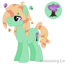 Size: 424x418 | Tagged: safe, artist:sohoneyle, oc, oc only, oc:purple tree, earth pony, pony, base used, dreadlocks, male, offspring, parent:tree hugger, parent:zephyr breeze, parents:zephyrhugger, reference sheet, simple background, solo, stallion, transparent background