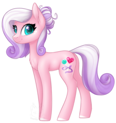 Size: 1229x1302 | Tagged: safe, artist:doekitty, oc, oc only, oc:lolli, earth pony, pony, female, mare, simple background, solo, transparent background