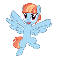 Size: 4200x4000 | Tagged: safe, artist:mundschenk85, windy whistles, pegasus, pony, g4, female, mare, open mouth, show accurate, simple background, solo, transparent background
